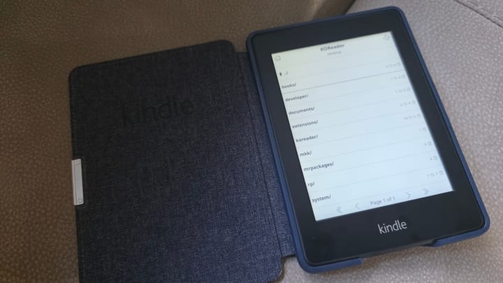 Jailbreaking a Kindle Paperwhite 1, 5th Gen (Model EY21) on Firmware 5.6.1.1 — What Actually Worked
